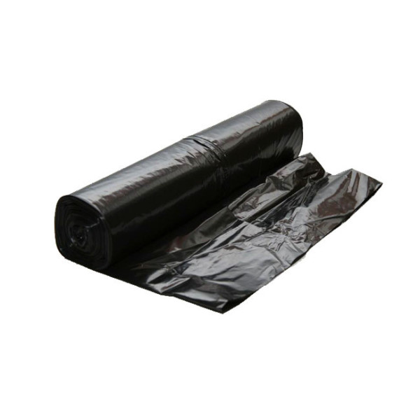 Worek LDPE grubościenny 70x110cm czarny M, 40 mikronów