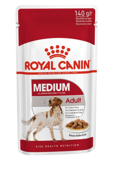 Saszetka Royal Canin SHN MEDIUM ADULT 10 x 140 g