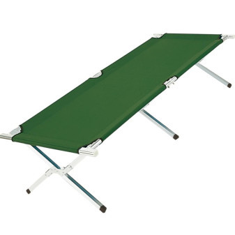 Linder Exclusiv Camping składany leżak zielony