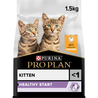 Pro Plan Cat Healthy Start Kitten Kurczak 1,5kg