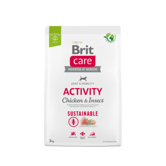 Brit Care Dog Sustainable Activity - kurczak i owady, 3kg