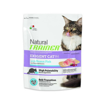 Trainer Natural Cat Exigent ryba morska 300g