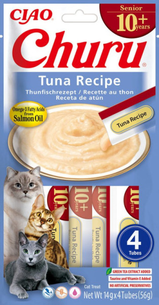 Przepis na tuńczyka Cat Churu Senior 4x14g