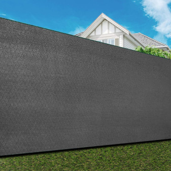 Tkanina zacieniająca Aga 90% 1,5x25 m HDPE Szara