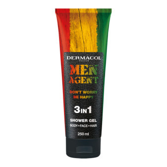 DERMACOL Men Agent Nie martw się bądź szczęśliwy żel pod prysznic 3 w 1 250ml