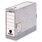 Pudełko na dokumenty Fellowes Bankers Box 100 mm szare (10 szt.)