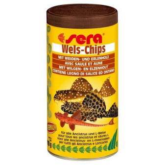 Sera specjalny pokarm dla suma w skorupach Wels-Chips 250ml Natura