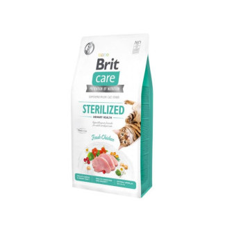 Brit Care Cat, bezzbożowa, sterylizowana, zdrowa dla układu moczowego, 7kg
