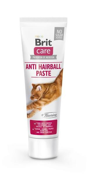 Brit Care Cat Pasta Antihairball z Tauryną 100g