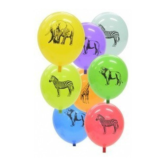 Balony safari 1 pc nadmuchiwane!