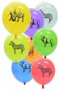 Balony safari 1 pc nadmuchiwane!