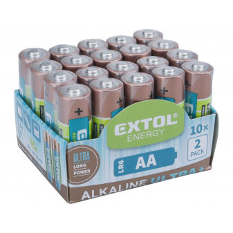 baterie alkaliczne 20 szt 1,5V AA (LR6)
