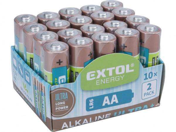 baterie alkaliczne 20 szt 1,5V AA (LR6)