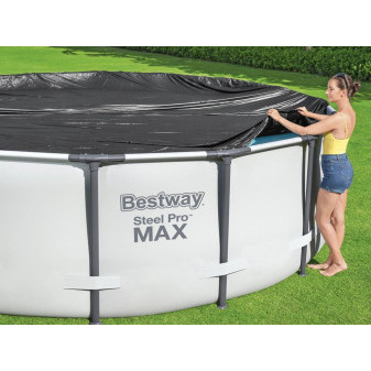 Bestway Pokrywa basenowa z konstrukcją 305 cm 58036