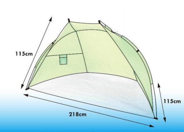 Linder Exclusiv Namiot Plażowy SM01 Żółty