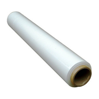Folia stretch biała 23 mikrony, szerokość 50 cm, tuba 250 g, 2,2 kg