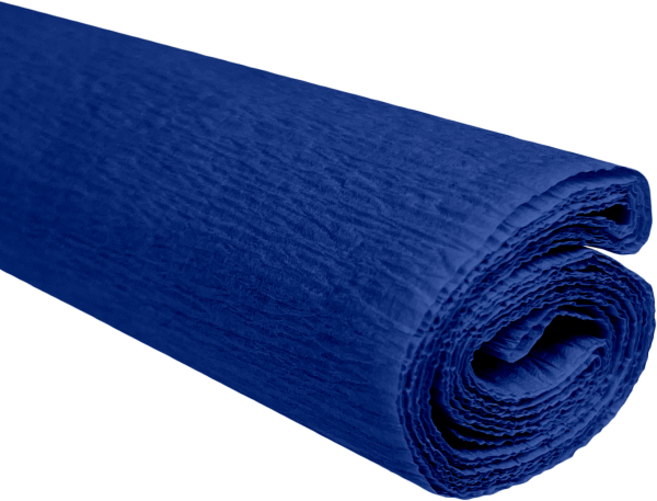 Papier krepowy ciemnoniebieski 0,5x2m C21 28 g/m2