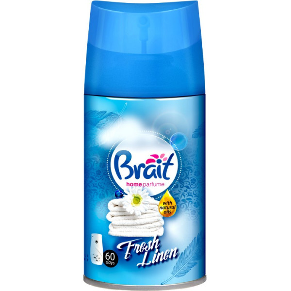 Odświeżacz powietrza BRAIT 250ml Świeża pościel (zamiennik)