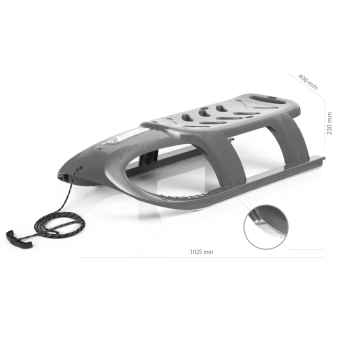 Prosperplast Bullet Sled zielony