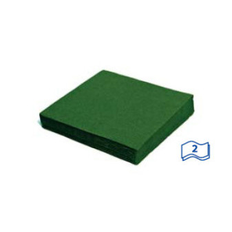 Serwetki Gastro 86906 ciemnozielone 2 warstwy 250 szt 33x33 cm