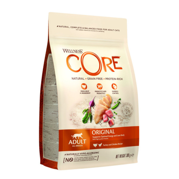 Wellness Core Cat Original Adult wszystkie rasy indyk i kurczak 300g