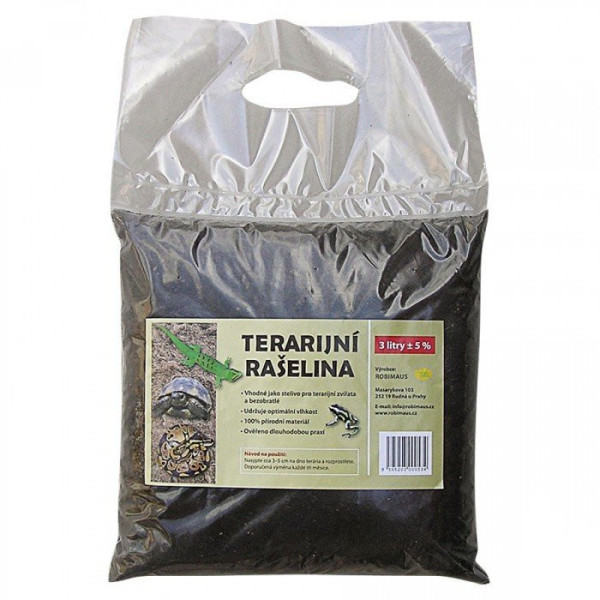 Robimaus torf do terrarium 3l