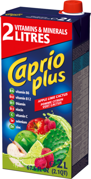 CAPRIO 2L Jabłko, Kaktus Limonkowy