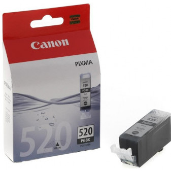Oryginalny wkład Canon PGI-520BK, czarny, 19ml, do IP3600/4600, MP550/620/630/980