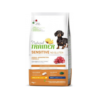 Trainer Sensitive No Gluten Adult Mini jagnięcina i ryż 7kg