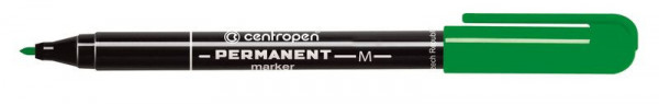 Marker Centropen 2846 permanentny ciemnozielony szerokość 1mm