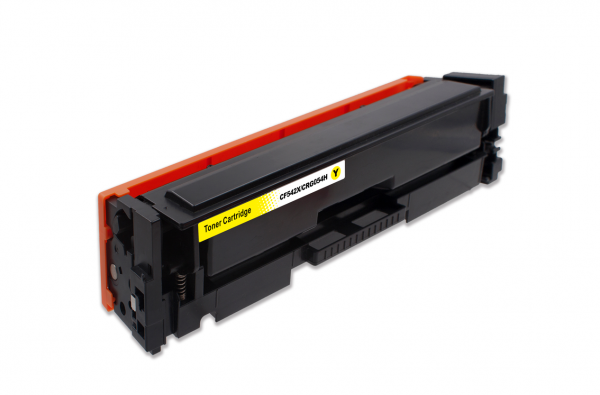 Alternatywny toner uniwersalny CF542X/CRG-054H Żółty - żółty toner, 2500 stron.