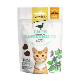 Gimcat CrunchySnacks Kaczka z Kocimiętką 50g