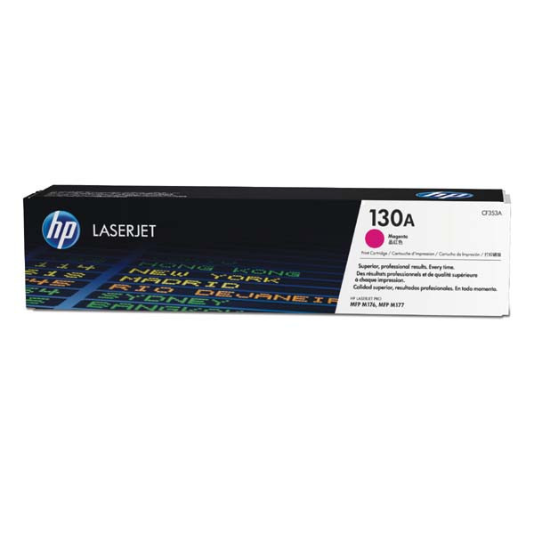 Oryginalny toner HP CF353A magenta nr 130A, do HP Color Laserjet M176, M177, 1000 stron.