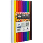 Papier krepowy Mini - mix 10 kolorów, 0,25x2m 28 g/m2 M01