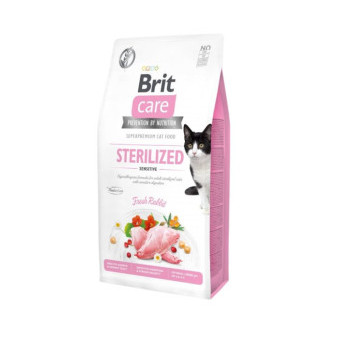 Brit Care Cat bezzbożowa sterylizowana Sensitive 0,4kg
