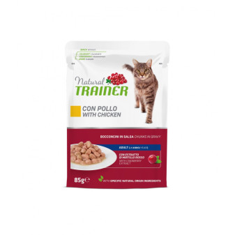 Pouch Trainer Natural CAT AD. kurczak 85g