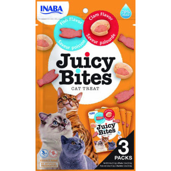 Inaba kot Juicy Bites - ryby, małże 33,9g