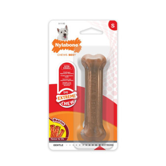 Nylabone toy Extreme Boczek o smaku kości S