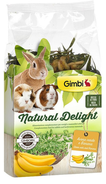Gimborn Natural Delight płatki owsiane+banan 100g