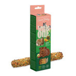 Little One Baton bezzbożowy dla małych zwierząt z owocami 180g
