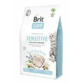 Brit Care Cat, bezzbożowa karma dla owadów. Leczenie alergii pokarmowych, 2 kg