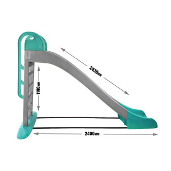Doloni Slide z uchwytem 243 cm Szaro-zielony