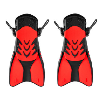 Aga Fins 32-37 Czarno/Czerwony