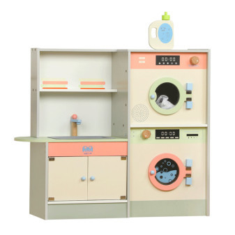 Aga4Kids Drewniana Pralnia dla Dzieci DS5658