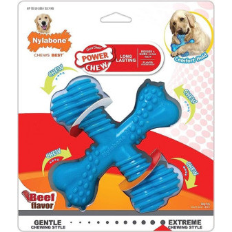 Nylabone zabawka Extreme Bone X o smaku wołowiny L