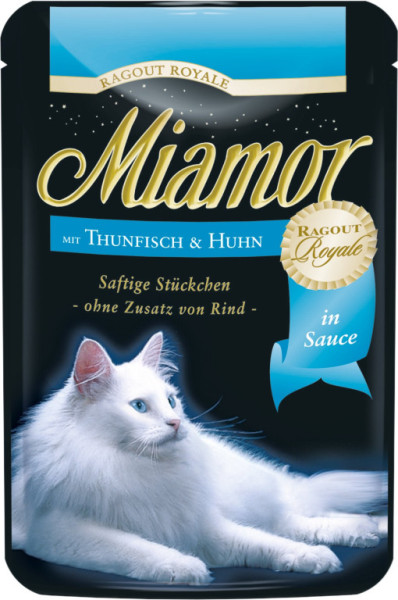 Finnern Miamor Ragout tuńczyk+kurczak saszetka 100g