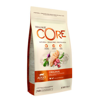 Wellness Core Cat Original Adlut All Breeds indyk i kurczak 1,75kg