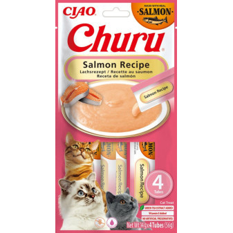 Kot Churu Łosoś 4x14g