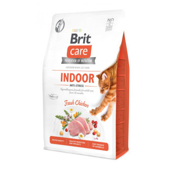 Brit Care Cat Grain-Free Indoor Antistress 2kg