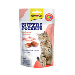 GimCat Nutri Pockets z łososiem 60 g